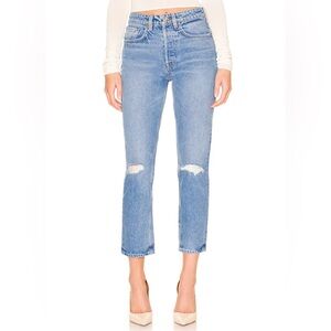 GRLFRND Karolina High Rise Straight Crop Jeans 23